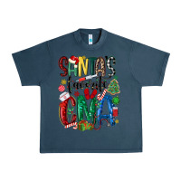 Midnight Navy santas favorite cma nurse Urban Heavy Tee - MaliasSmallBusiness