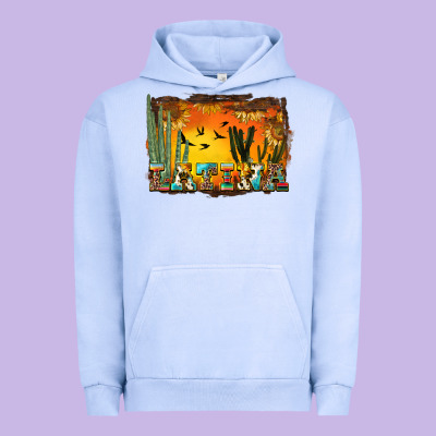 Western Latina Urban Hoodie Designed By Bundleandbundleshop