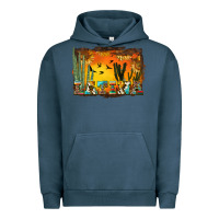 Pigment Midnight Navy western latina Urban Hoodie - BundleAndBundleShop