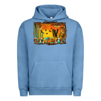 Pigment Pebble Blue western latina Urban Hoodie - BundleAndBundleShop