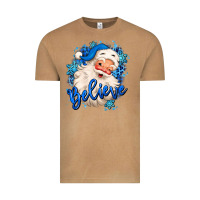 Vintage Camel believe winter christmas santa claus Vintage Tee - MaliasSmallBusiness