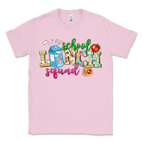 Bubblegum Pink school lunch squad Classic Tee - NancyCooperArtShop