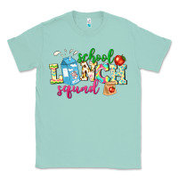 Seafoam school lunch squad Classic Tee - NancyCooperArtShop