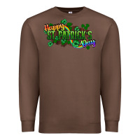 Chestnut Happy St. Patrick's Day Premium Sweatshirt - HowdyJamesFarm