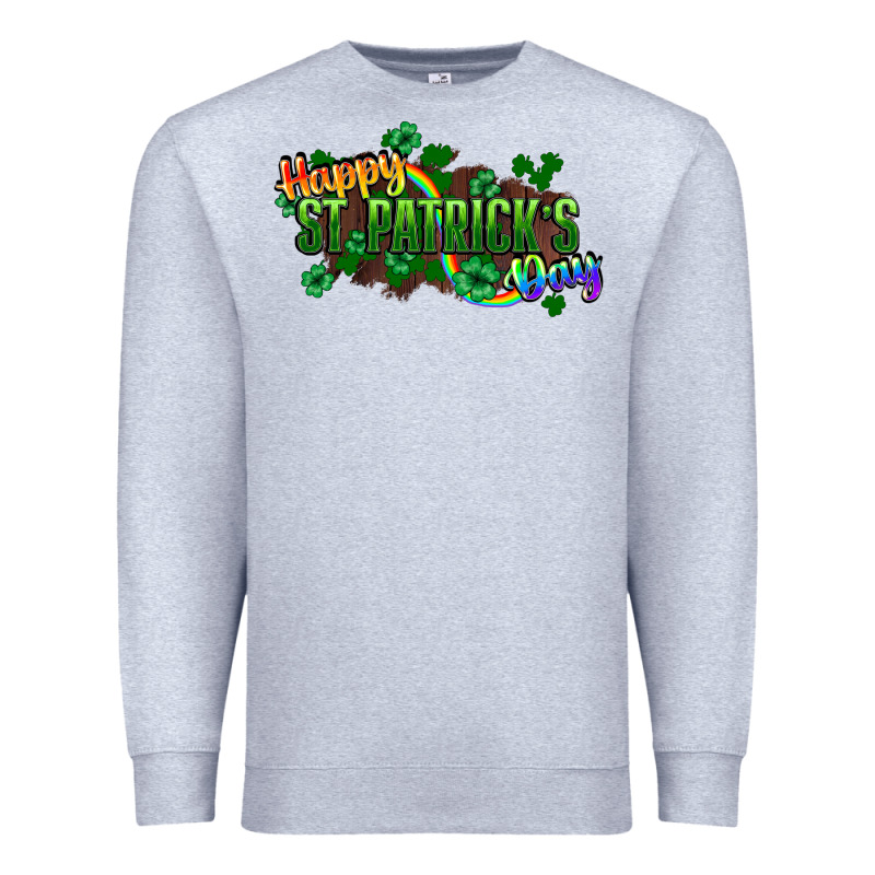 Happy St. Patrick's Day Premium Sweatshirt by HowdyJamesFarm | Teevron