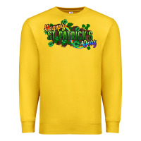 Lemon Happy St. Patrick's Day Premium Sweatshirt - HowdyJamesFarm