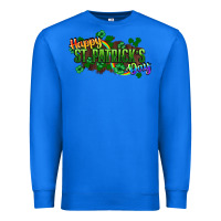 True Royal Happy St. Patrick's Day Premium Sweatshirt - HowdyJamesFarm