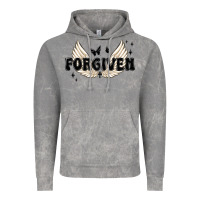 Forgiven Christian Angel Wings Vintage Hoodie | Teevron