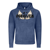 Vintage Denim forgiven christian angel wings Vintage Hoodie - MaliasSmallBusiness