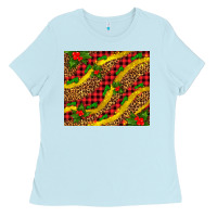 Baby Blue merry with mistletoe Ladies Tee - AdoDesignShop
