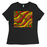 Black merry with mistletoe Ladies Tee - AdoDesignShop