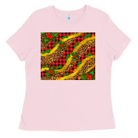 Bubblegum Pink merry with mistletoe Ladies Tee - AdoDesignShop