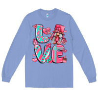 Colony Blue love with gnome Long Sleeve Tee - LillyAllenDesigns