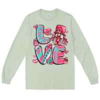 Matcha love with gnome Long Sleeve Tee - LillyAllenDesigns