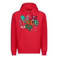 Red Scrub life Premium Hoodie - CowGirlArtShop