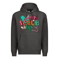 Smoke Scrub life Premium Hoodie - CowGirlArtShop