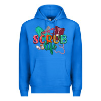 True Royal Scrub life Premium Hoodie - CowGirlArtShop