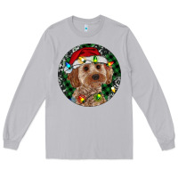 Moon Dust Cockapoo Christmas Long Sleeve Tee - RanaPortraitStore