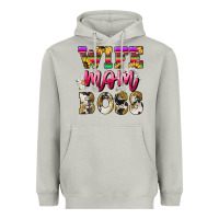 Moon Dust Wife mom boss daisy Mother's Day Heavyweight Hoodie - HowdyJamesFarm