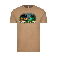 Vintage Coffee camp crew Vintage Tee - NancyCooperArtShop