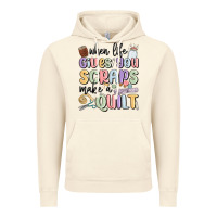 Vintage Artic when life gives you scraps make a quilt Vintage Hoodie - MaliasSmallBusiness