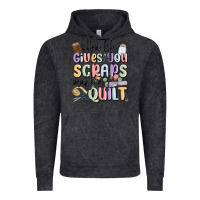 Vintage Black when life gives you scraps make a quilt Vintage Hoodie - MaliasSmallBusiness