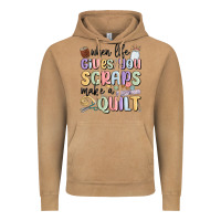 Vintage Camel when life gives you scraps make a quilt Vintage Hoodie - MaliasSmallBusiness