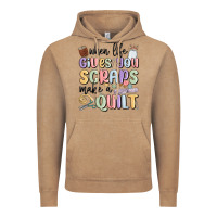 Vintage Coffee when life gives you scraps make a quilt Vintage Hoodie - MaliasSmallBusiness