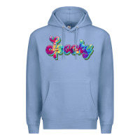 Colony Blue spooky Premium Hoodie - JahusDesignShop