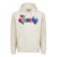 Oatmeal Heather spooky Premium Hoodie - JahusDesignShop