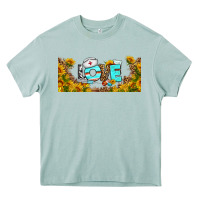 Arona western love nurse sunflower libbey cu Heavy Core Tee - BundleAndBundleShop