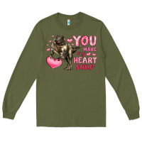 You Make My Heart Saur Long Sleeve Tee | Teevron