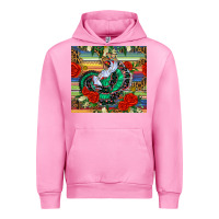 Fuchsia Pink flamenco dancer tumbler Urban Hoodie - BundleAndBundleShop