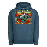 Pigment Midnight Navy flamenco dancer tumbler Urban Hoodie - BundleAndBundleShop