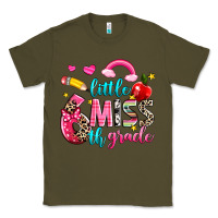 Army Green little miss sixth grade Classic Tee - NancyCooperArtShop