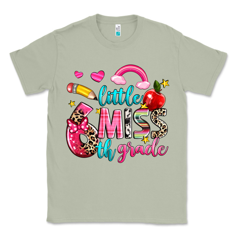Little Miss Sixth Grade Classic Tee by NancyCooperArtShop | Teevron