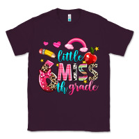 Plum little miss sixth grade Classic Tee - NancyCooperArtShop