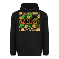 Black St. Patricks Day lucky Heavyweight Hoodie - CowGirlArtShop