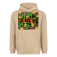 Mushroom St. Patricks Day lucky Heavyweight Hoodie - CowGirlArtShop