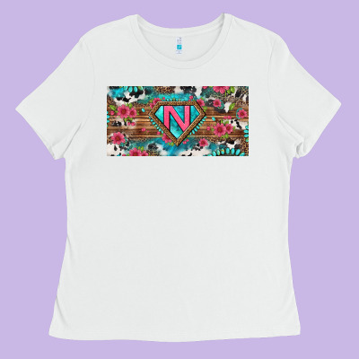 Super Nurse License Plate Ladies Tee Designed By Bundleandbundleshop