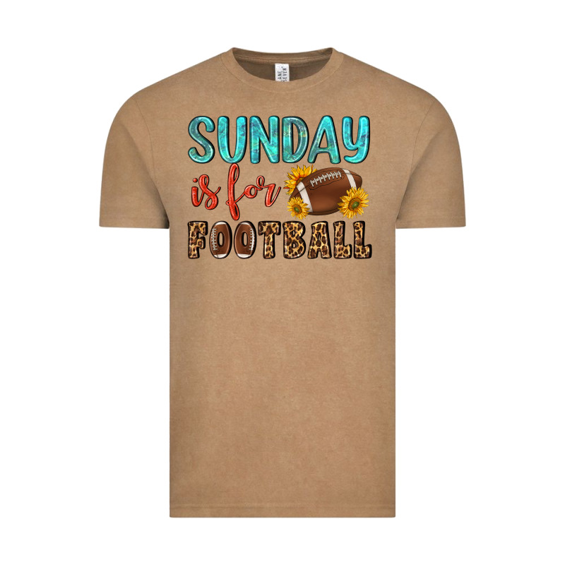 Sunday Is For Football Vintage Tee by NancyCooperArtShop | Teevron