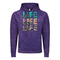 Cloud Purple wife life wife mom life best Vintage Hoodie - NancyCooperArtShop