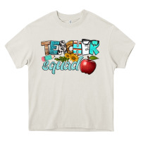 Cream teacher squad Heavy Core Tee - BundleAndBundleShop