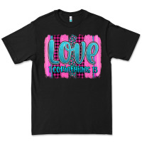 Black love corinthians 13 valentine's day brushstroke Premium Tee - AdoDesignShop