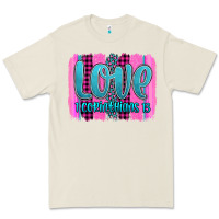 Love Corinthians 13 Valentine's Day Brushstroke Premium Tee | Teevron