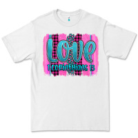 White love corinthians 13 valentine's day brushstroke Premium Tee - AdoDesignShop
