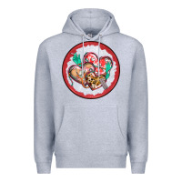 Heather Grey nurse coaster Premium Hoodie - CowGirlArtShop