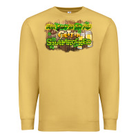 Antique Gold Err body in the pub gettin shamrocked Premium Sweatshirt - HowdyJamesFarm
