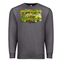 Charcoal Heather Err body in the pub gettin shamrocked Premium Sweatshirt - HowdyJamesFarm