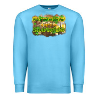 Ocean Blue Err body in the pub gettin shamrocked Premium Sweatshirt - HowdyJamesFarm